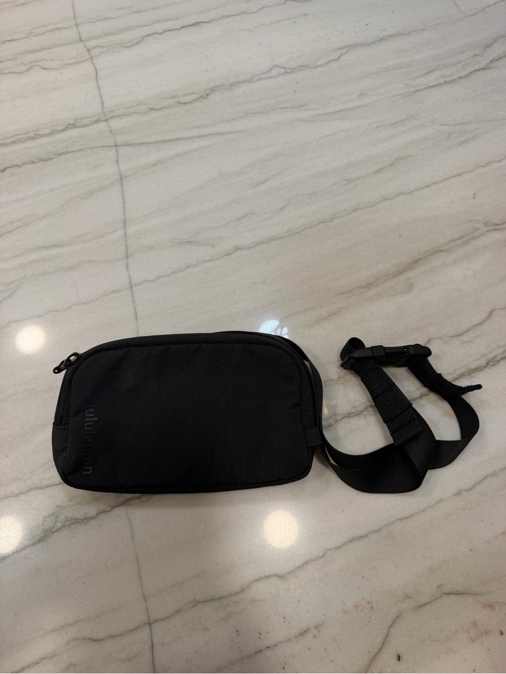 lululemon athletica Black Compact Waist Pack